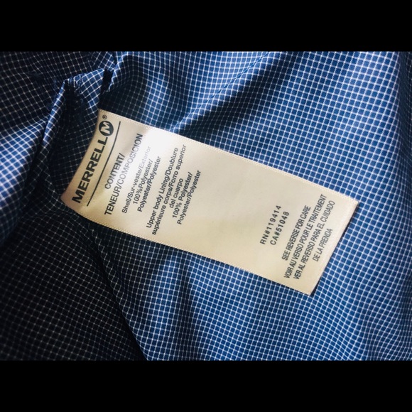 Merrell lightweight windbreaker jacket - Picture 9 of 11